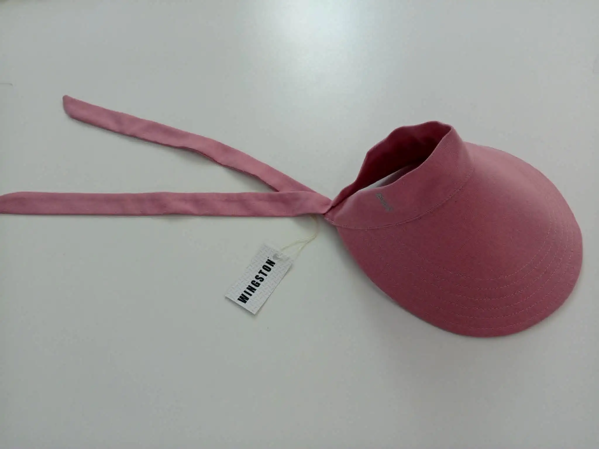 Casquette Visière à cordon- Rose Nude – Image 2
